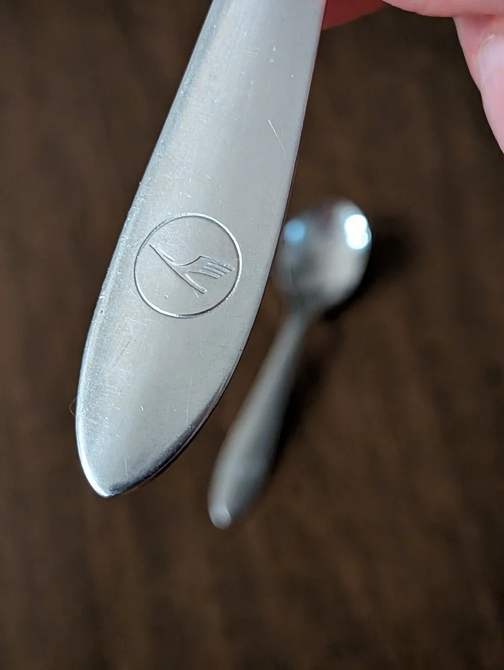 Vintage Lufthansa German Airlines Flatware – Fork & Spoon – Solingen Germany